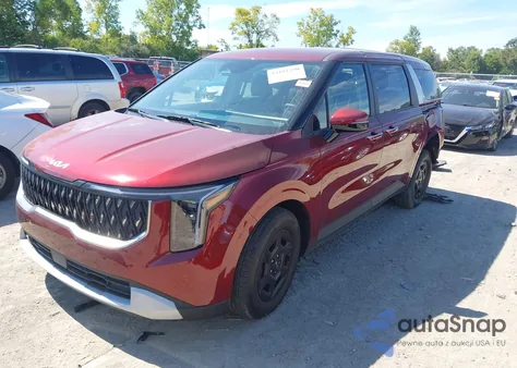 2025 Kia Carnival Mpv Lxs из США, поврежденный, VIN KNDNB5K38S6478719